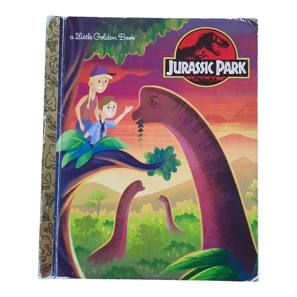 Jurassic Park Little Golden Book - Multicolor